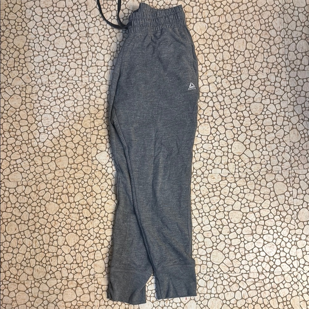 Reebok Charcoal Jogger Pants